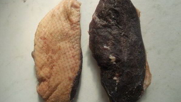 вяленая утиная грудка со специями