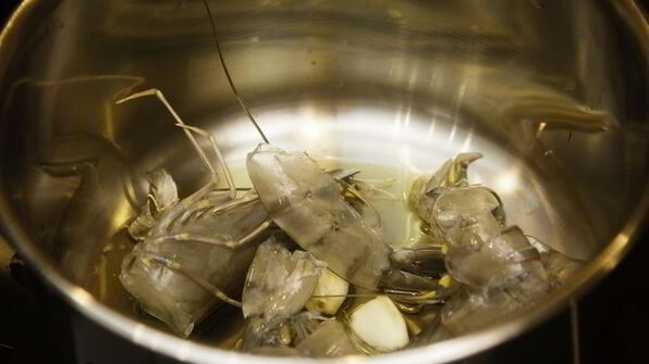 ньокки с соусом из креветок