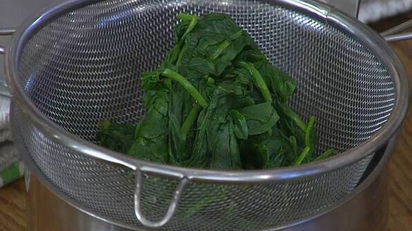 ньокки со шпинатом