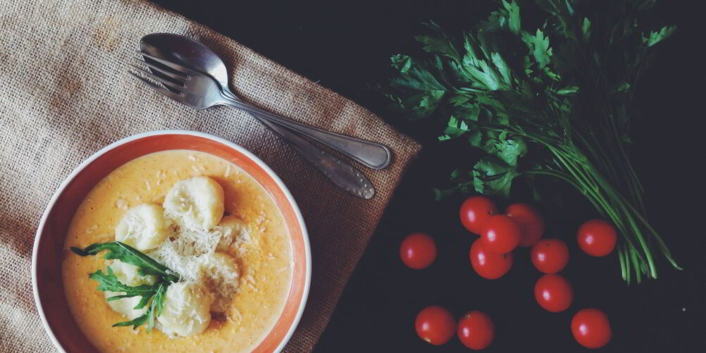 Рецепт ньокков в тыквенно-сливочном соусе