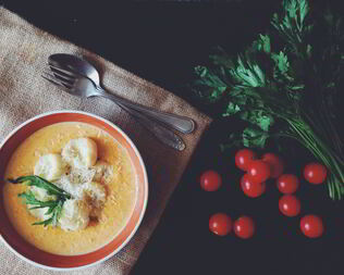 Ньокки в тыквенно-сливочном соусе