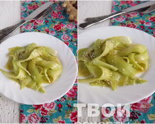 Огуречная лапша