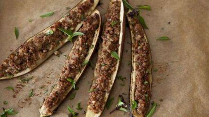 Баклажаны с фаршем