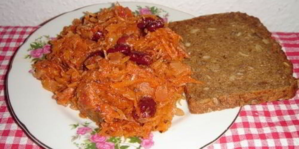 Рецепт бигуса с фасолью