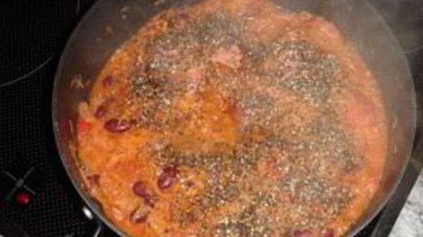 бигус с фасолью