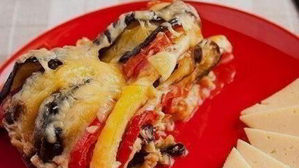 Болгарская мусака с сыром