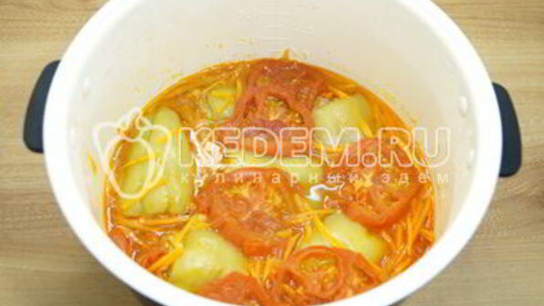 фаршированные перцы в мультиварке