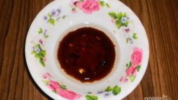 картофель, запеченный в соевом соусе с чесноком