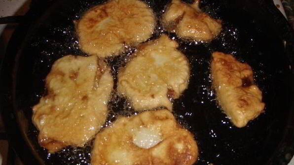 кольраби в кляре с йогуртовым соусом