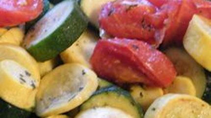 Летние овощи на гриле