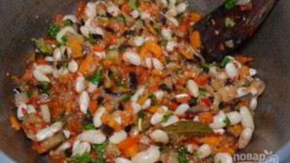 лобио из белой фасоли