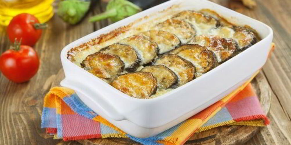 Рецепт овощной мусаки с яйцами