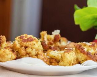 Цветная капуста в хрустящем кляре