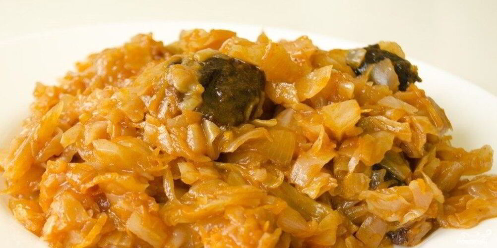 Рецепт тушеной капусты для похудения