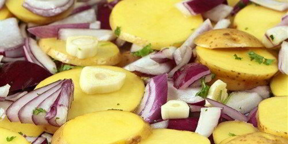 Рецепт тушеного молодой картофель с петрушкой