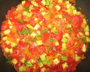 Тушеные овощи