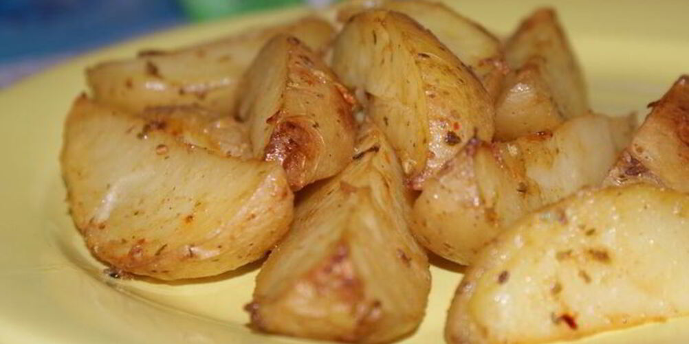 Рецепт запеченного картофеля в горчичном маринаде