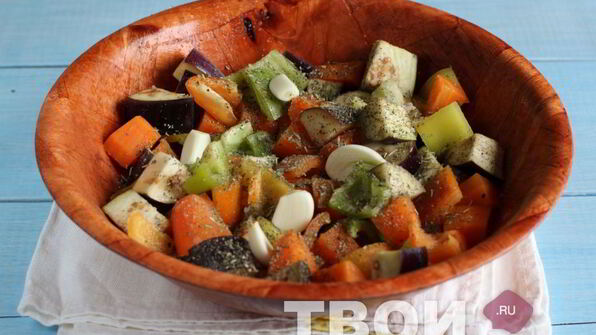 запеченные овощи