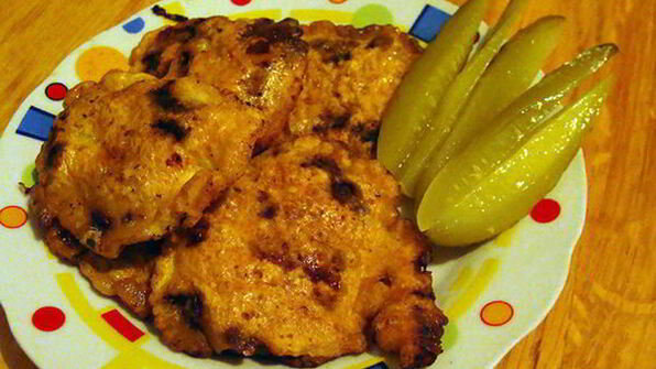 биточки печеночные в пикантно-остром кляре