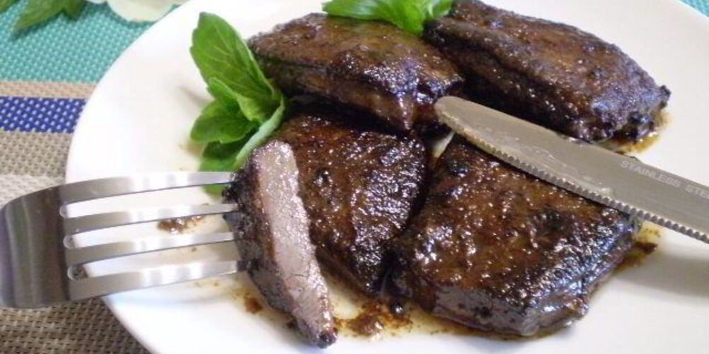 Рецепт говяжьей печени жареной