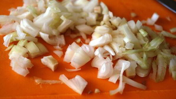 куриная печень с фасолькой