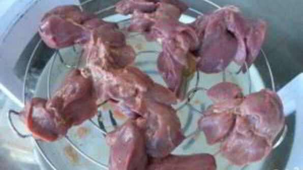 куриная печень в аэрогриле