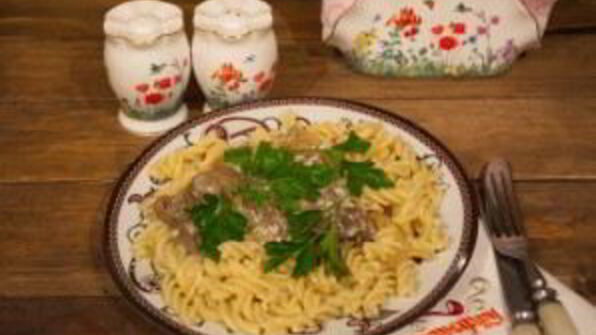 куриная печень в сливках