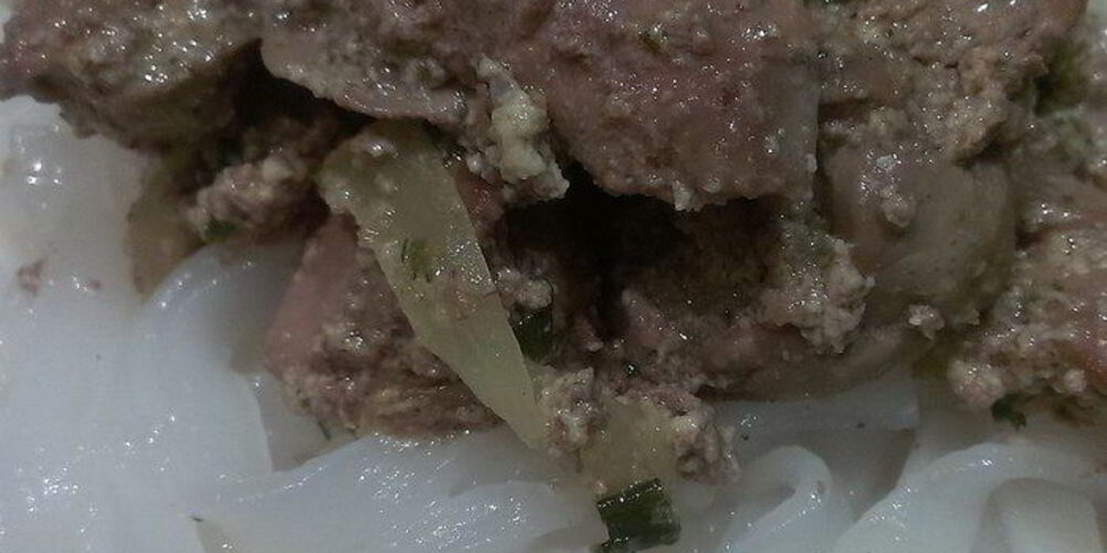 Рецепт куриной печени в сметанном соусе