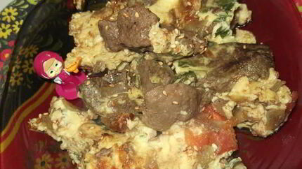 Печень по-турецки