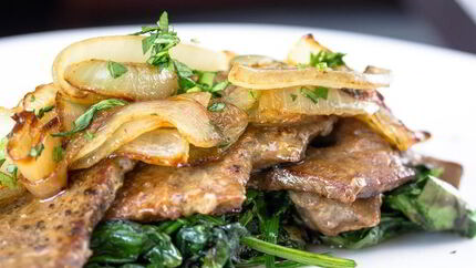 Печень по-венециански