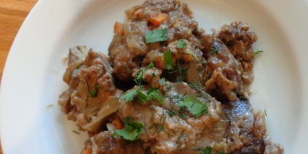 Рецепт печени в сливках