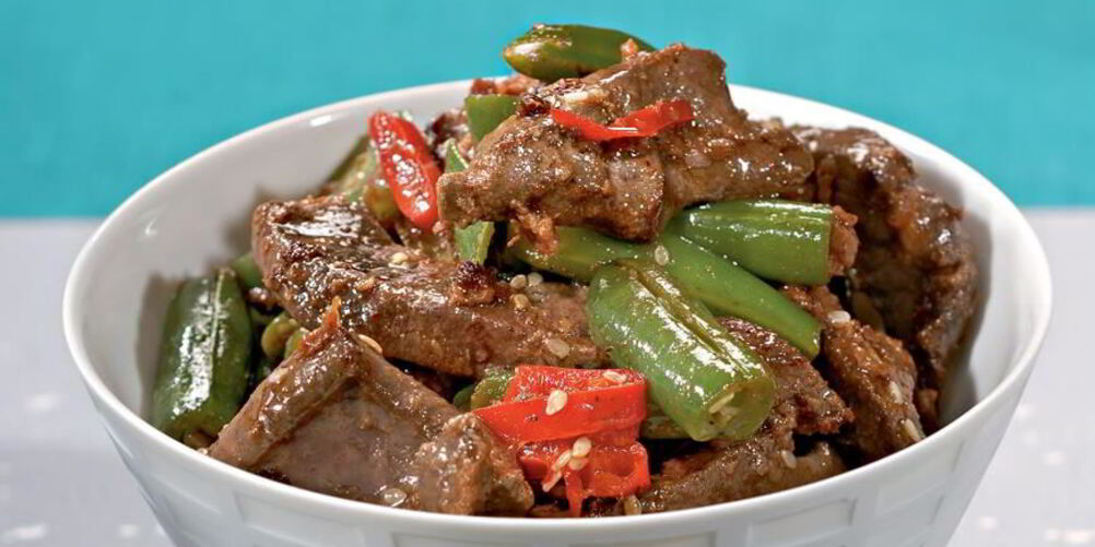 Рецепт печенки в пряном соусе