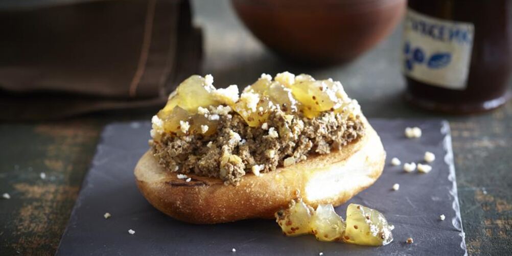 Рецепт рубленной говяжьей печенки