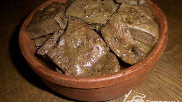 сикотакя — печень говяжья с орегано и лимонным соком