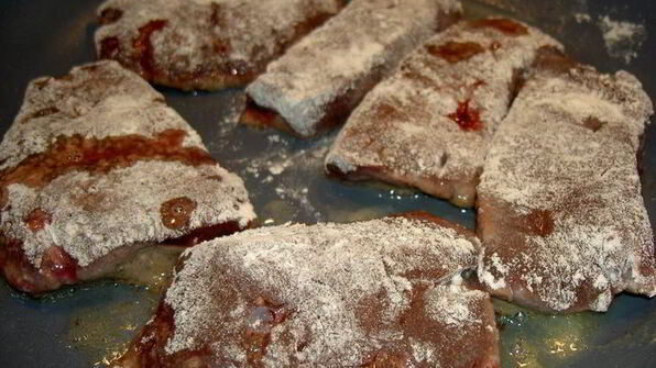 телячья печень по-берлински