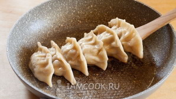китайские жареные пельмени