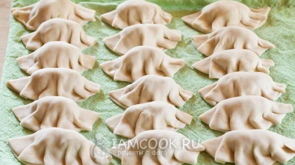 китайские жареные пельмени