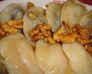 Пельмени по-татарски с орехами