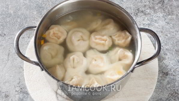 пельмени с чечевицей