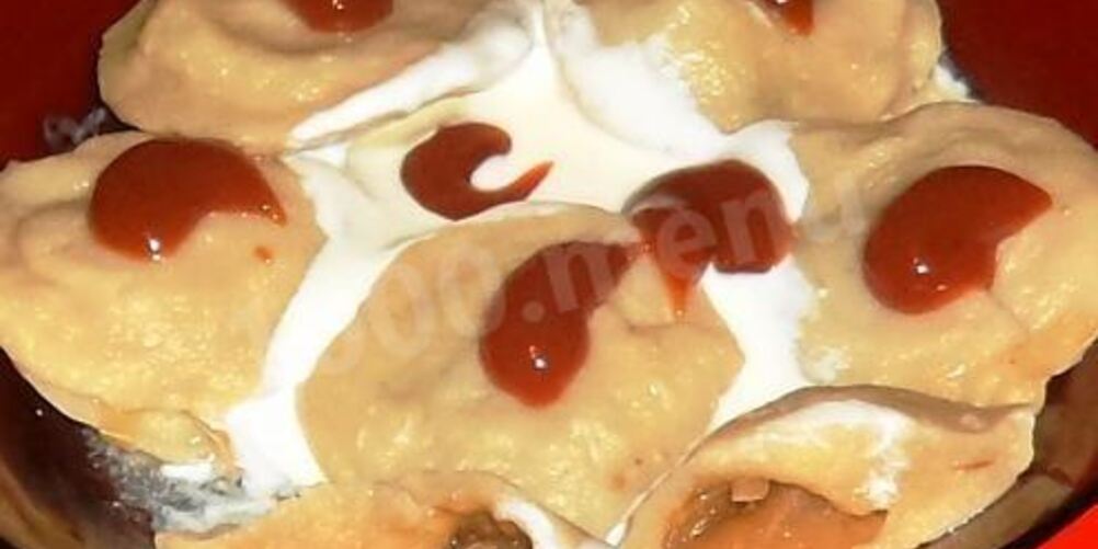 Рецепт пельменей с квашеной капустой и луком