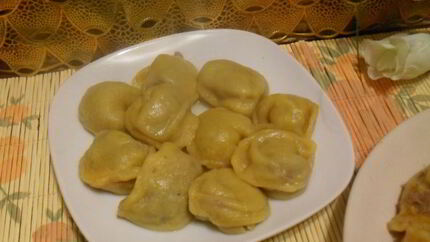 Пельмени с печенью