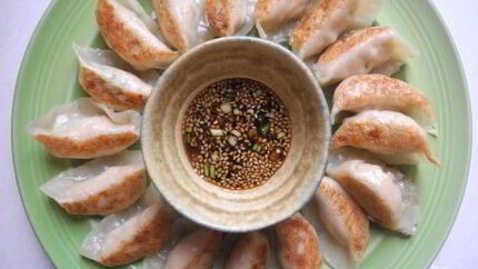 Пельмени с семгой