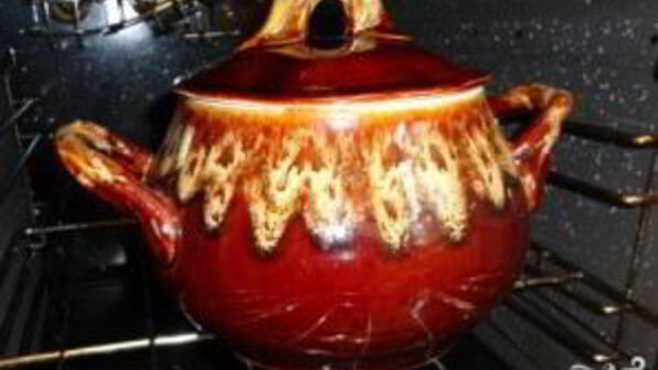 пельмени в горшочке в молоке