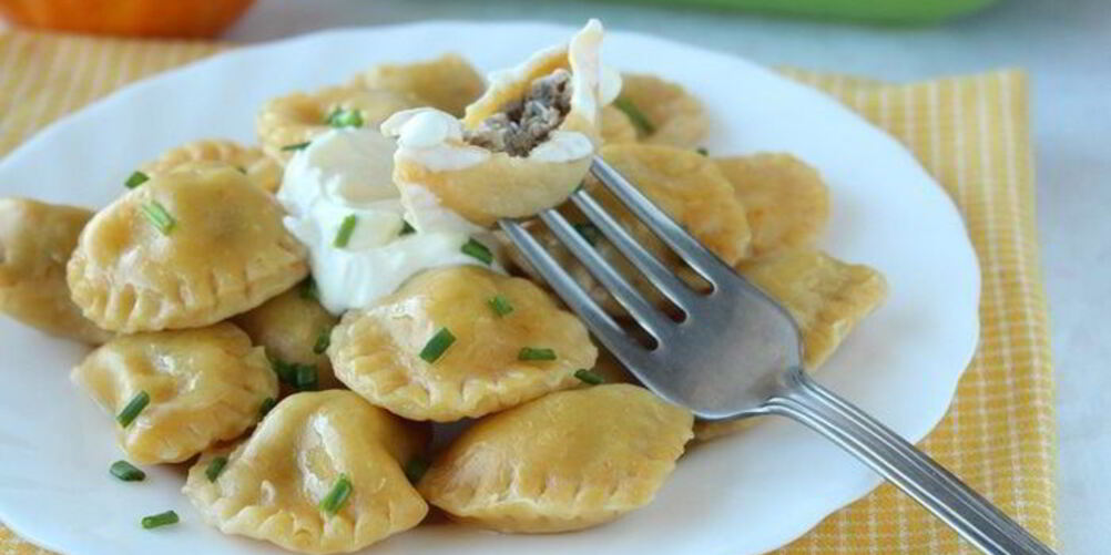 Рецепт пельмешков из тыквенного теста
