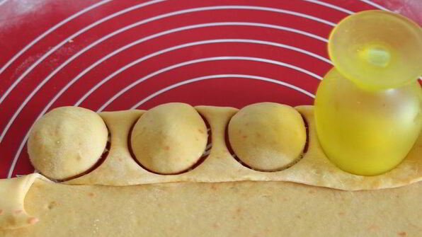 пельмешки из тыквенного теста