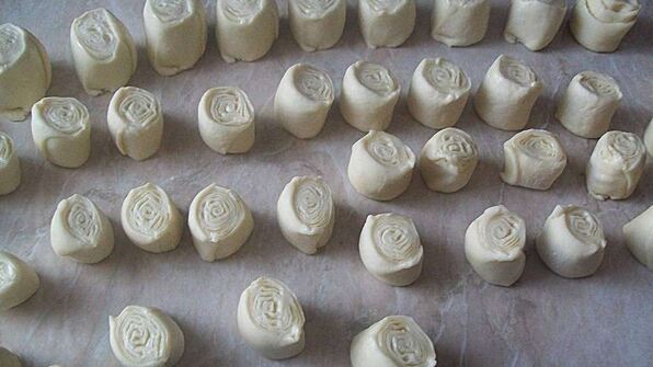 слоеные хинкали