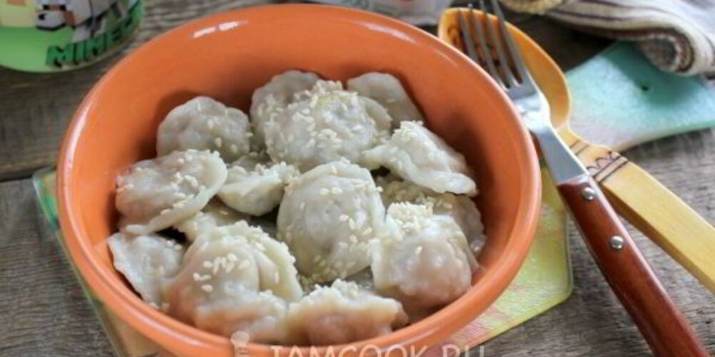 Рецепт веганских пельменей с фалафелем