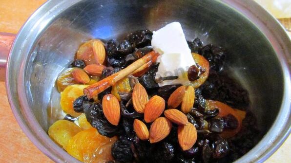 армянский плов с изюмом и сухофруктами сладкий