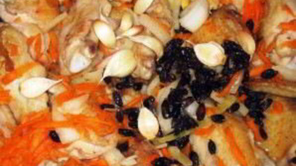 диетический плов с курицей