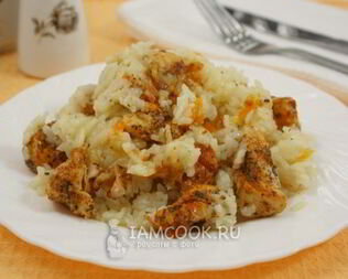 Куриный плов в мультиварке